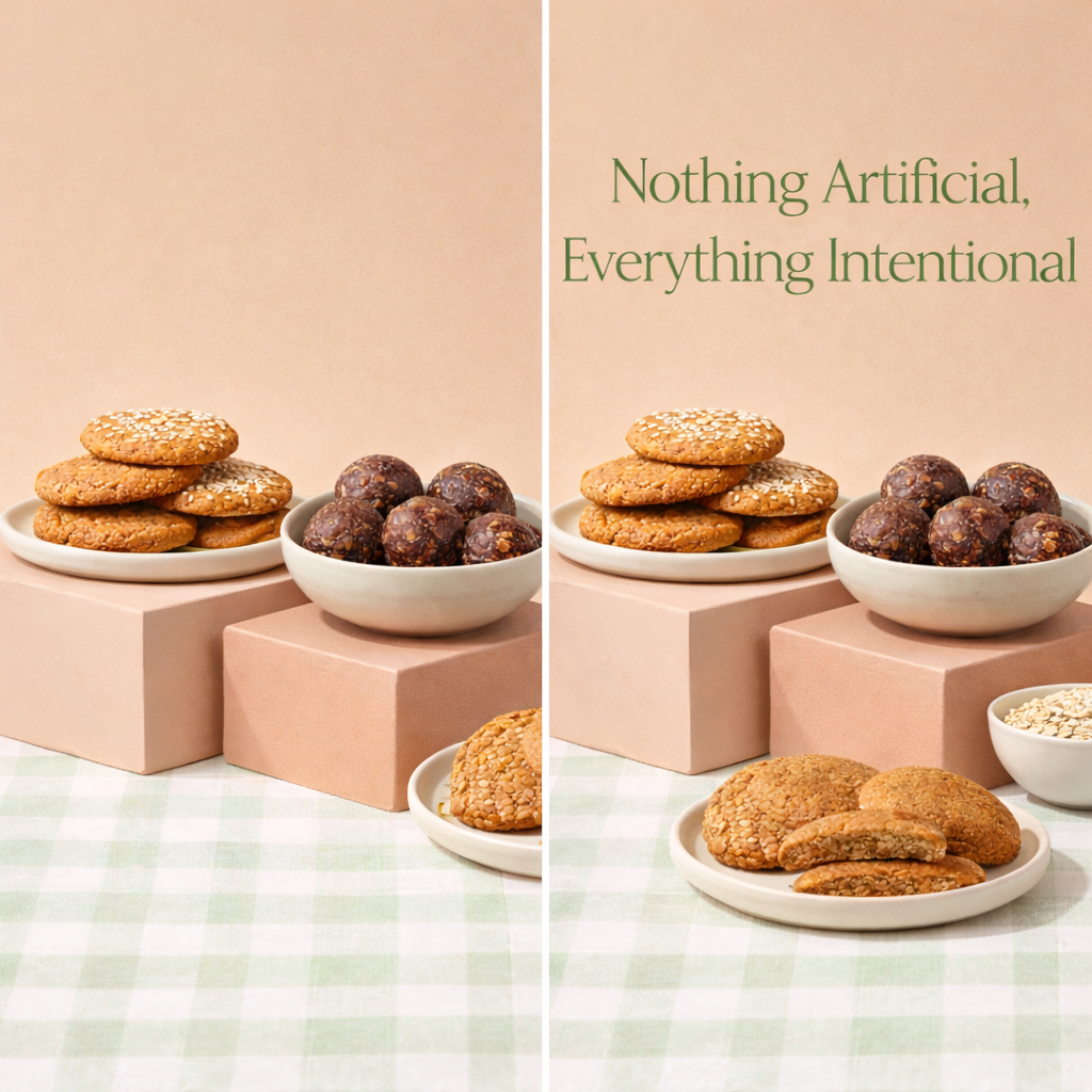 Nothing Artificial, Everything Made with Intention.